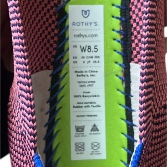 NWOB- Rothy’s The point Rose Double Stitch flats - Picture 7 of 7